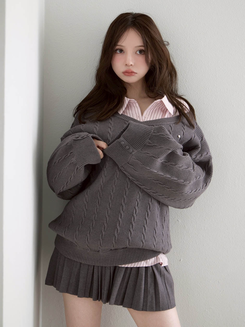 ANDMARY】Agatha blouse set up