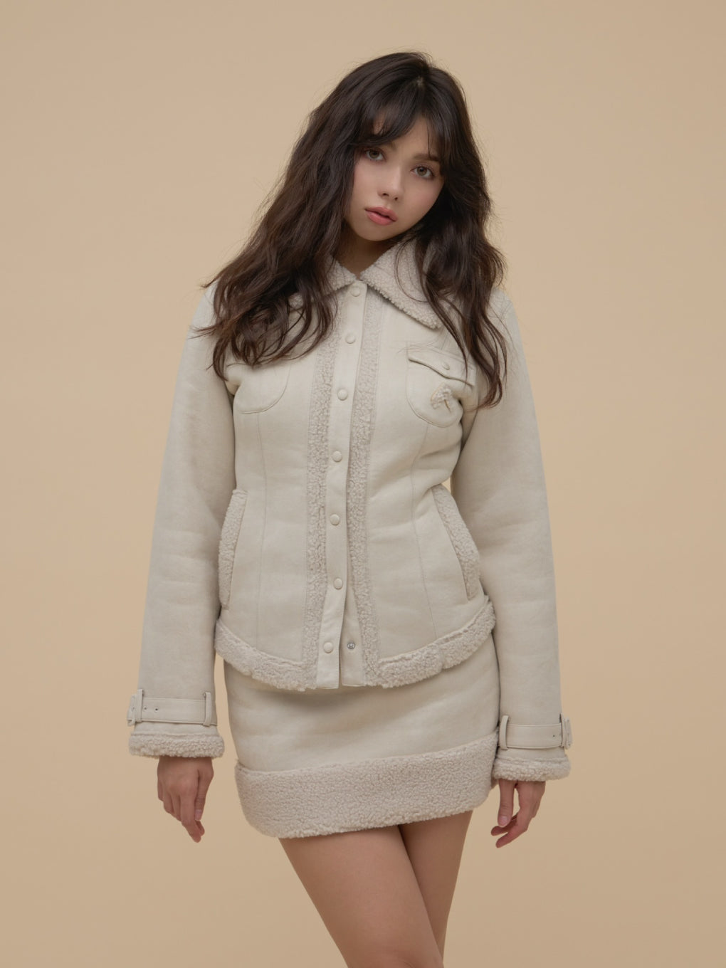 ANDMARY】Gigi mouton jacket