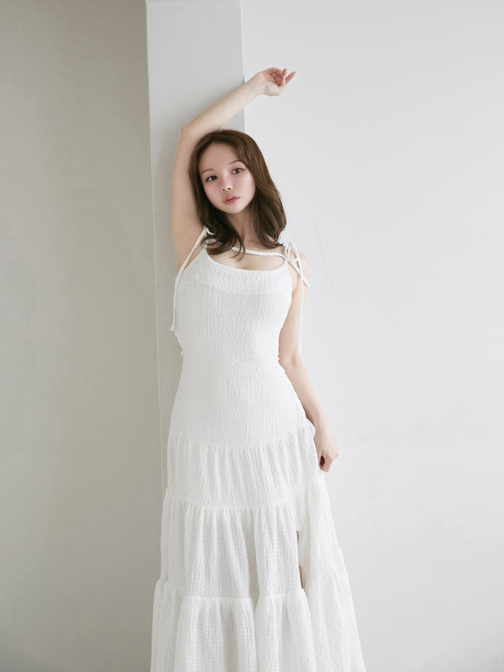 Laura tiered dress