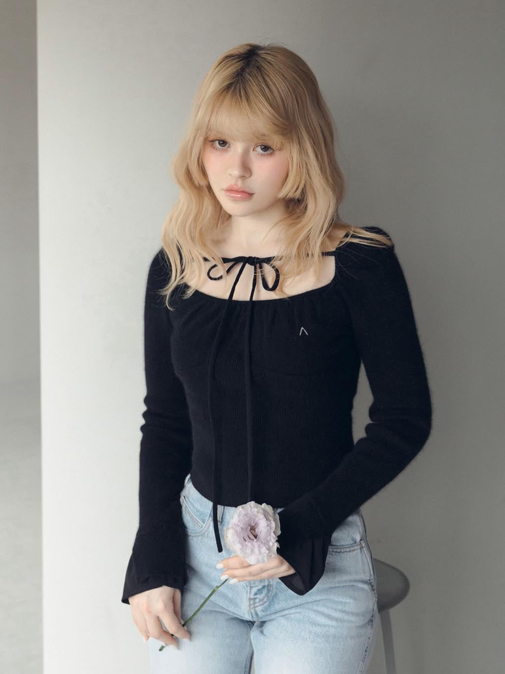 Helena ribbon tops