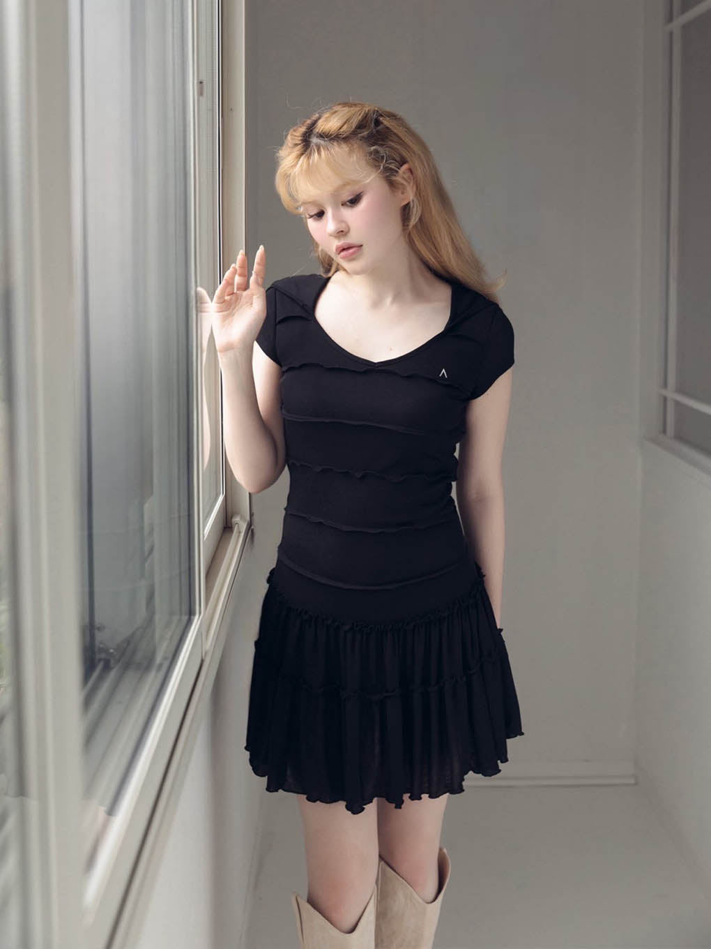 Lisa fleur mini dress