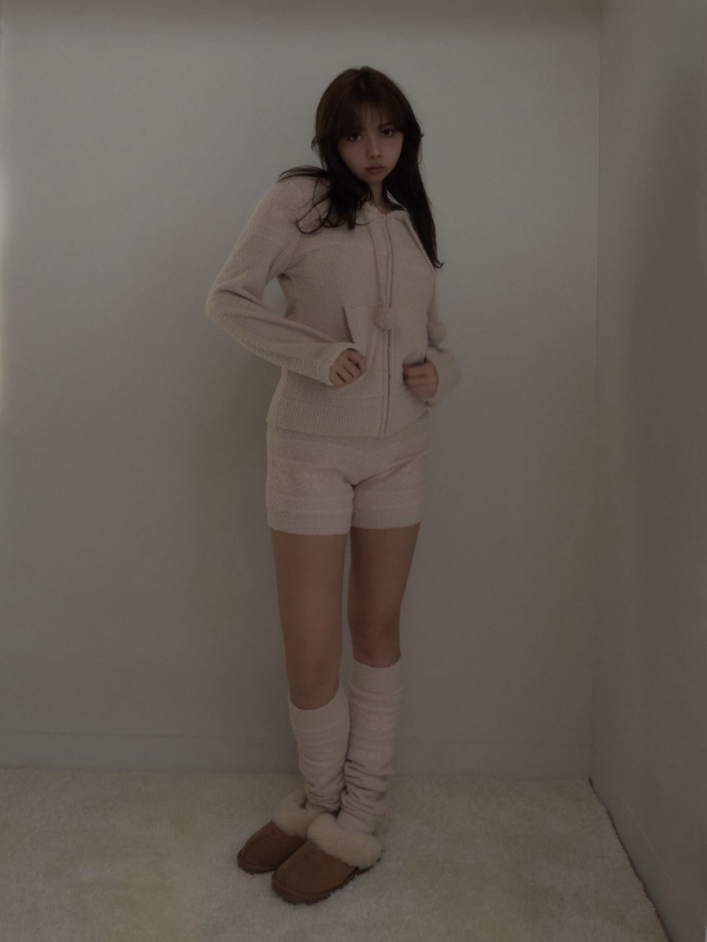 Eve knit nordic short pants