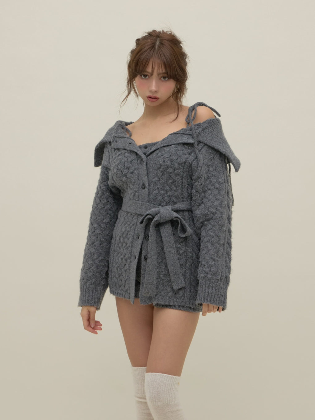 Pam cable knit set up