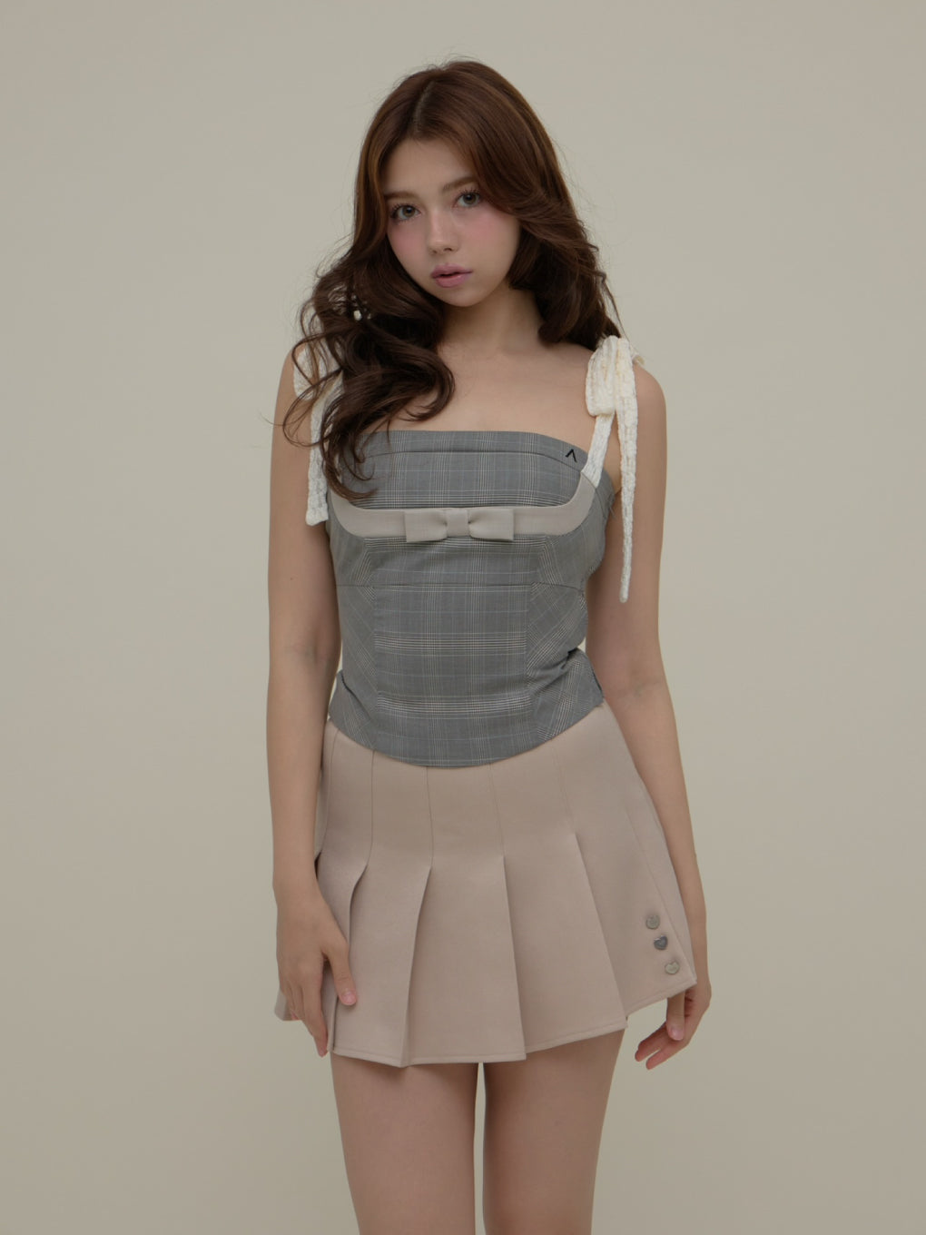Evelyn ribbon camisole