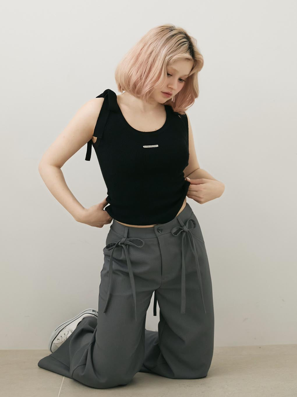 Avrill ribbon tops