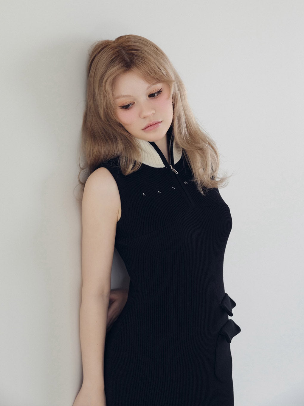 Leila knit long dress