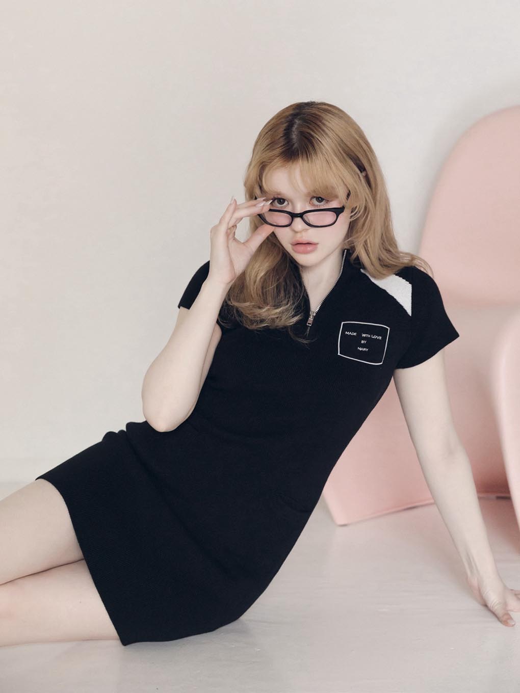Eve knit mini dress