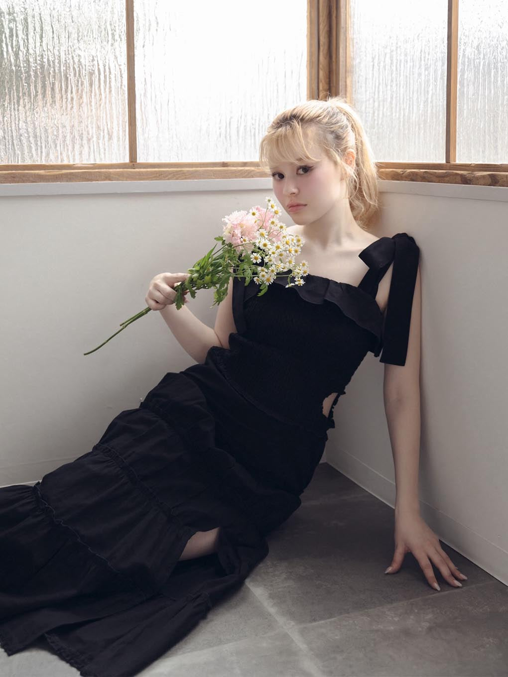 Sophia tiered dress