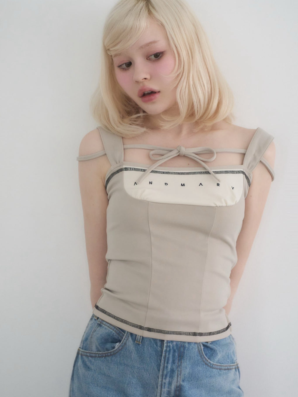 Luca stitch tops