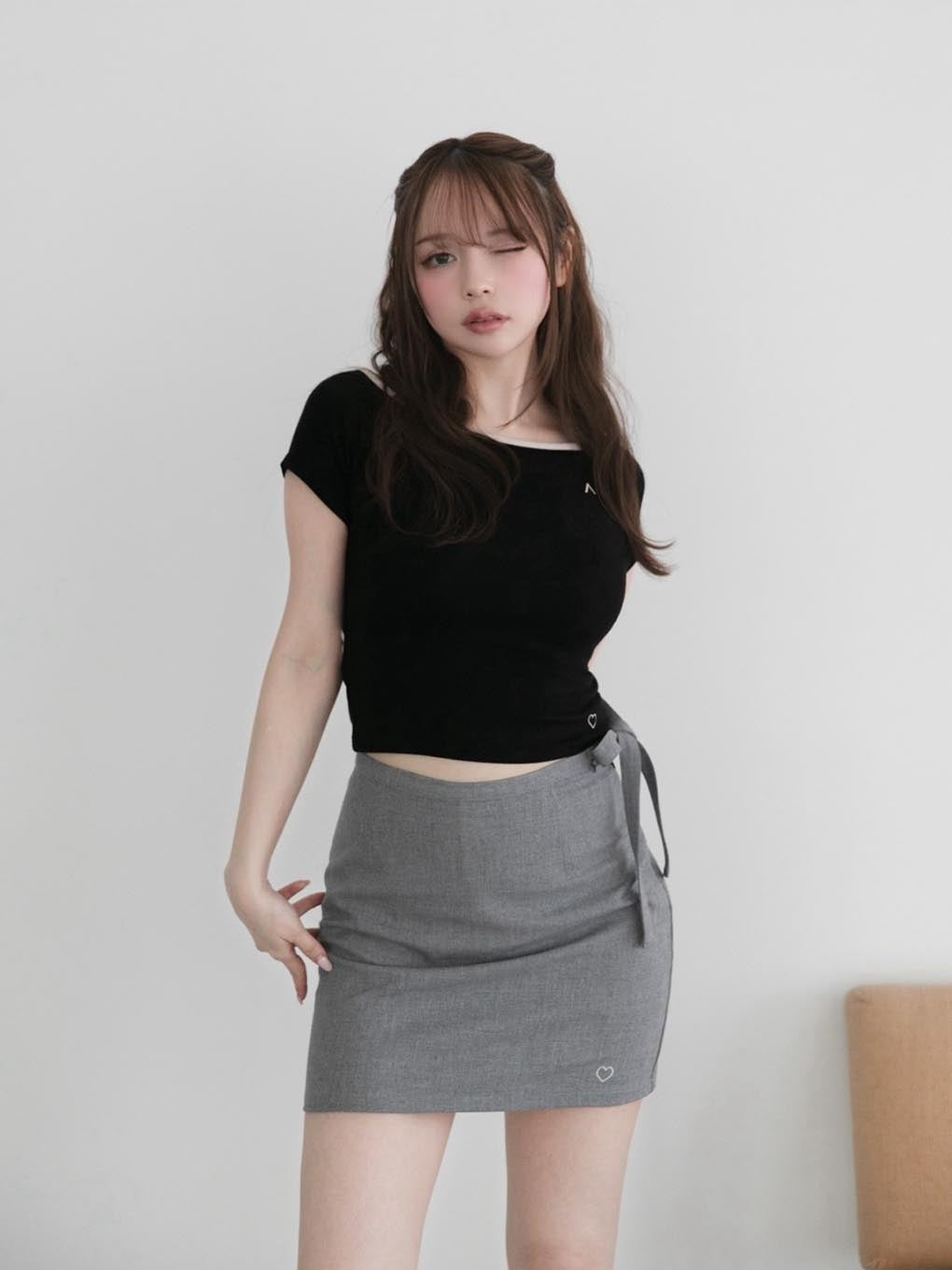 Heart point skirt