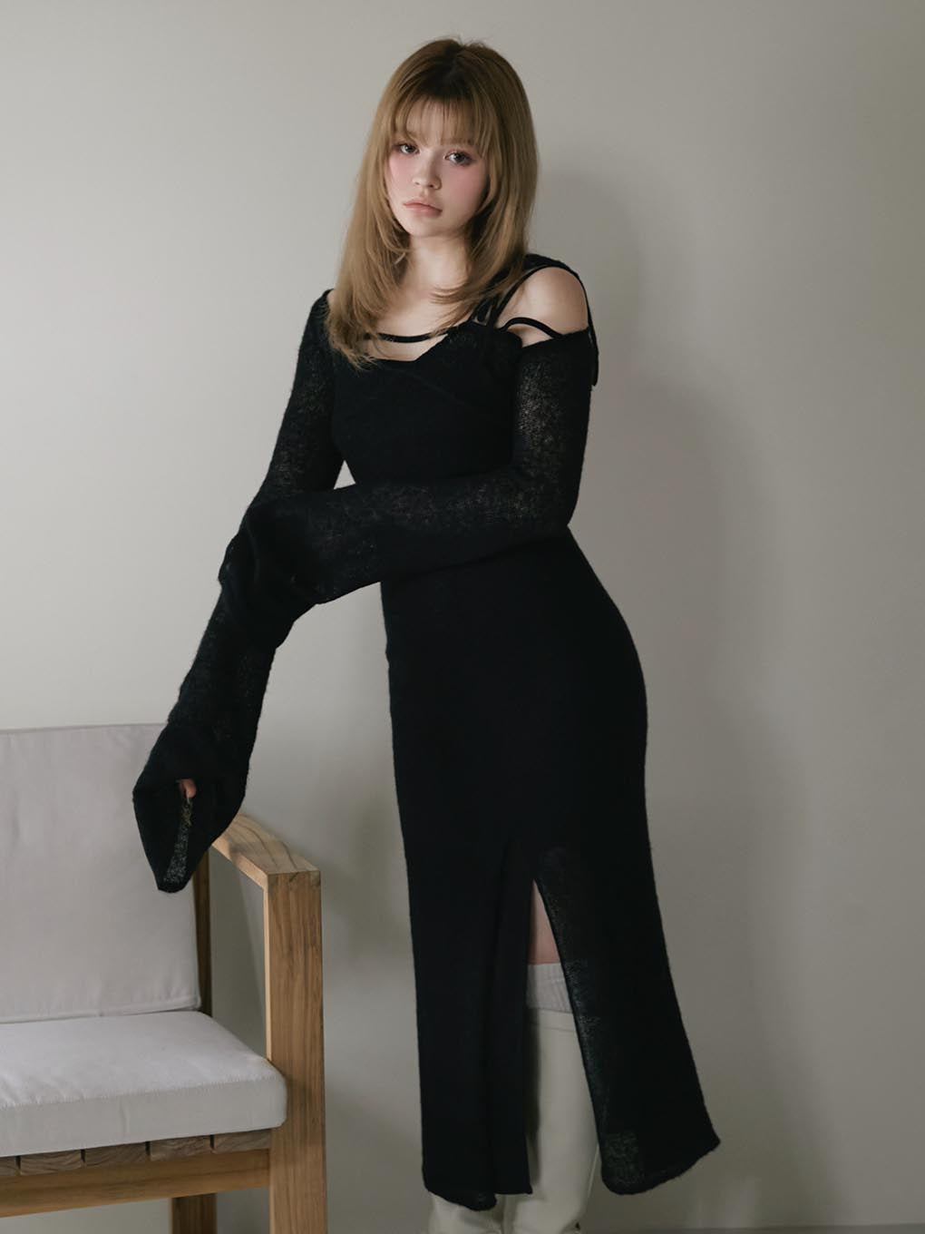 Lamia knit set dress