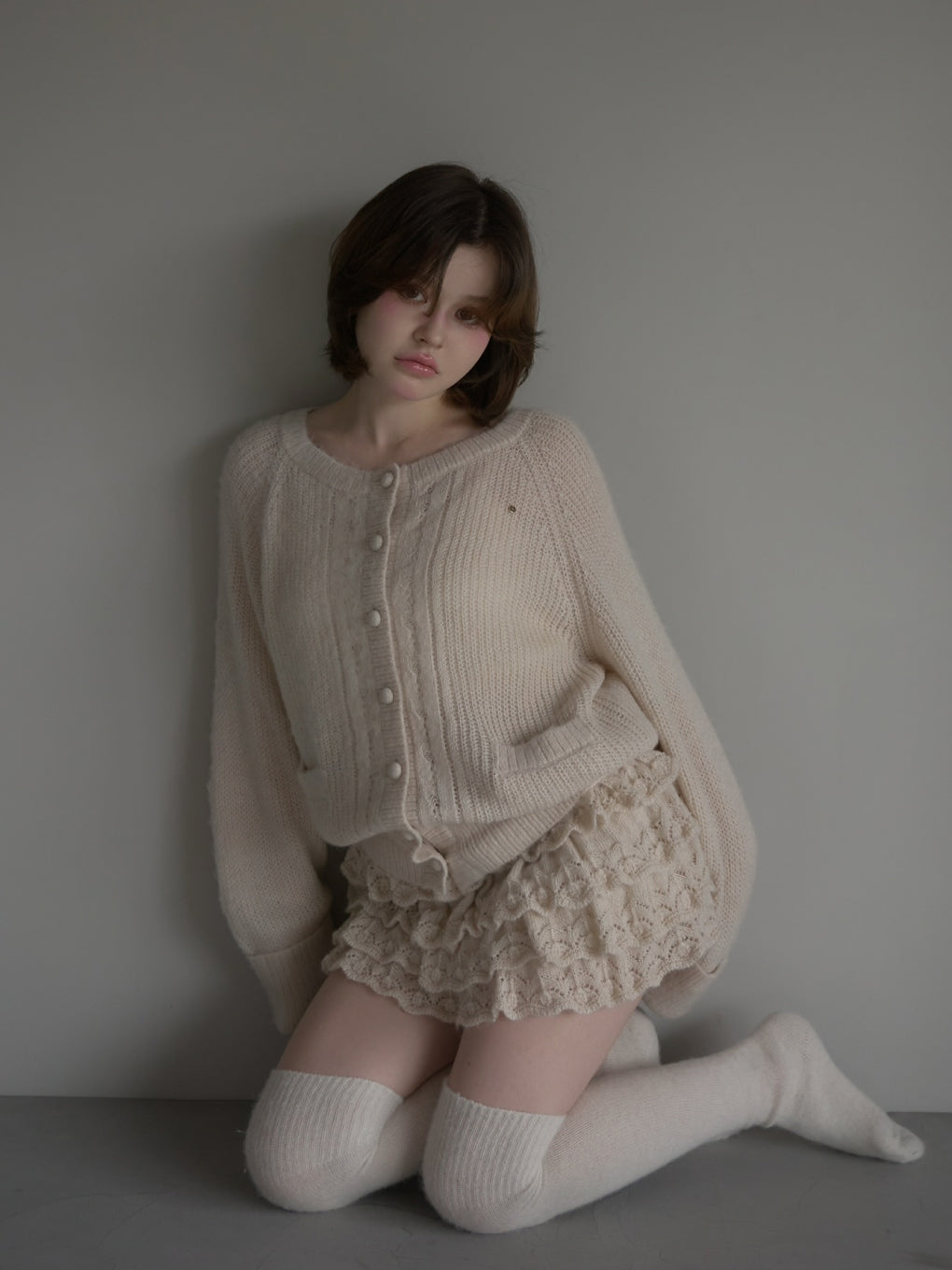 Riri crochet knit set up