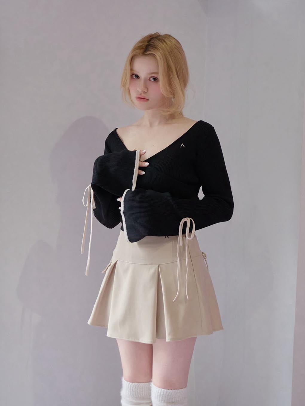 Silk cachecoeur tops