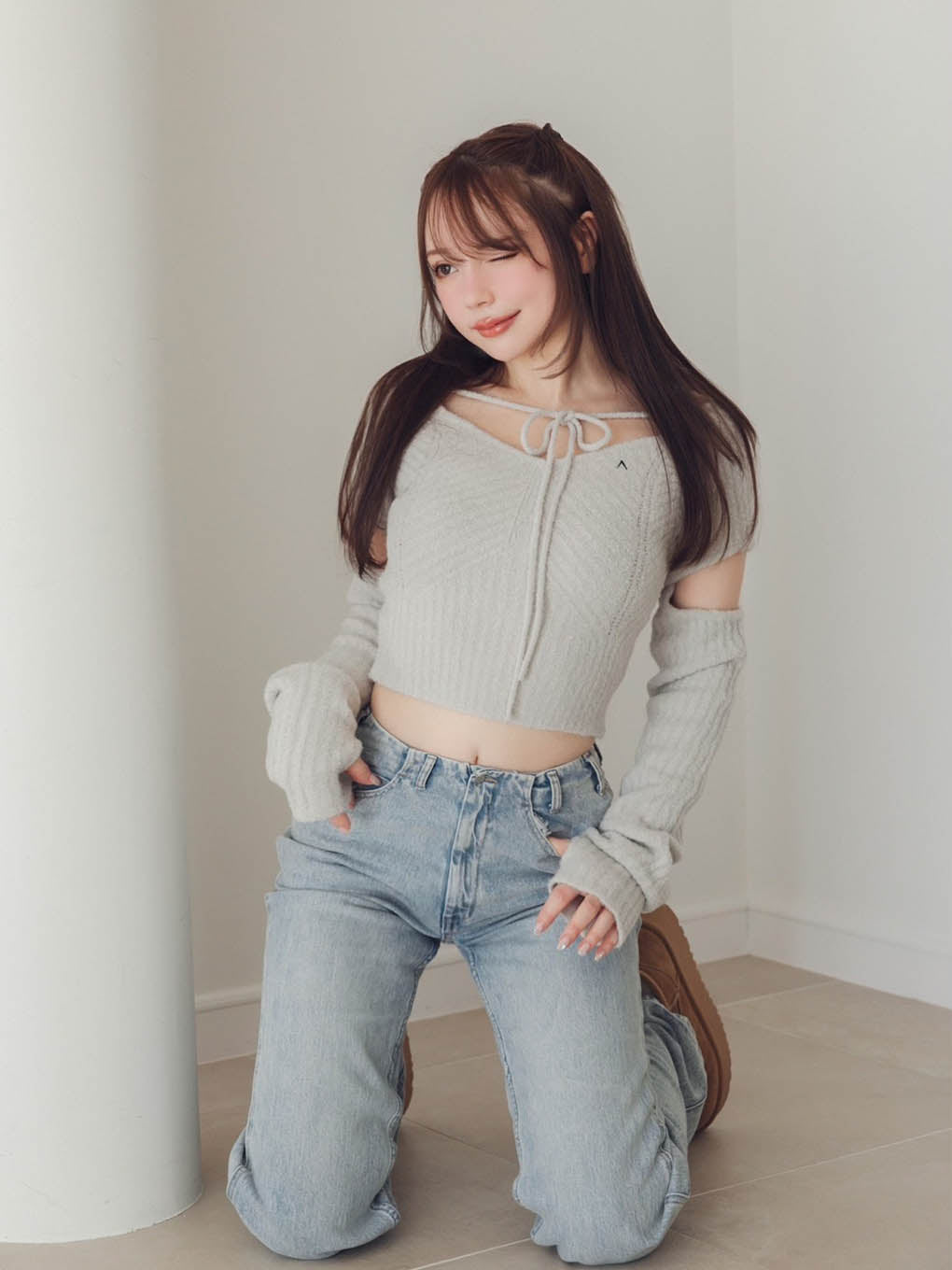Nicole ribbon tops