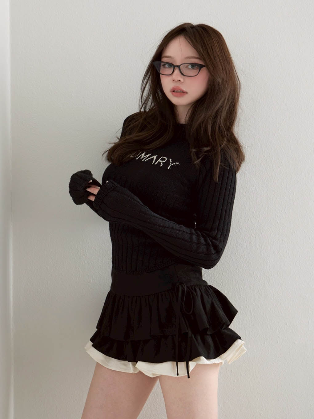 Mel gather skirt