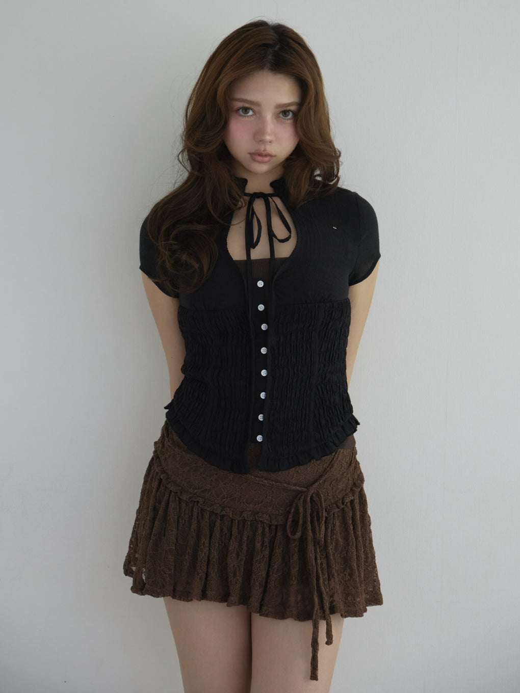 Rojita frill blouse