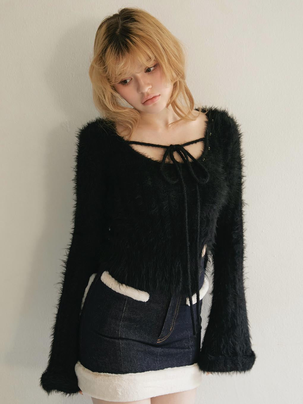 Abbie fur tops