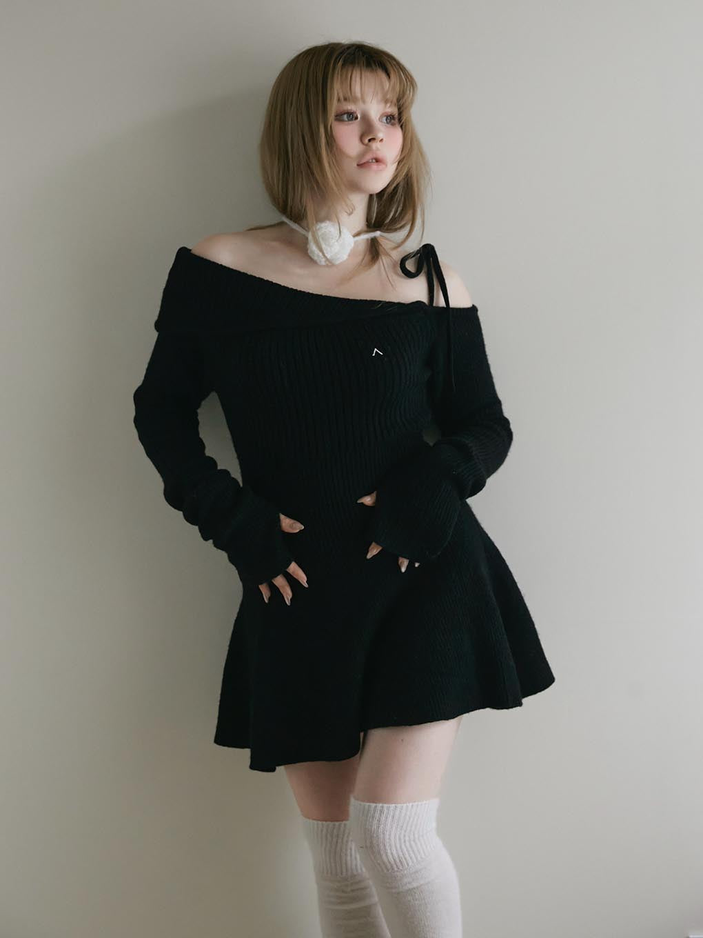 Wendy flare mini dress