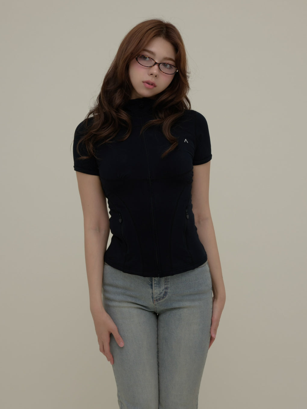 Gigi jersey short tops