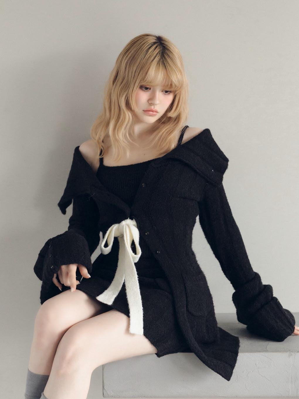 Ashley ribbon cardigan