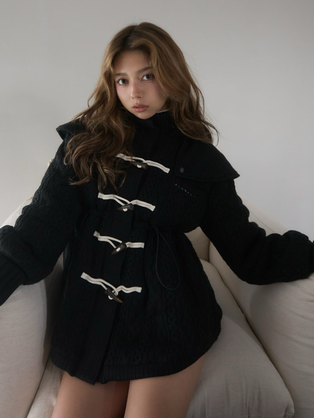 Mary quilting knit jacket