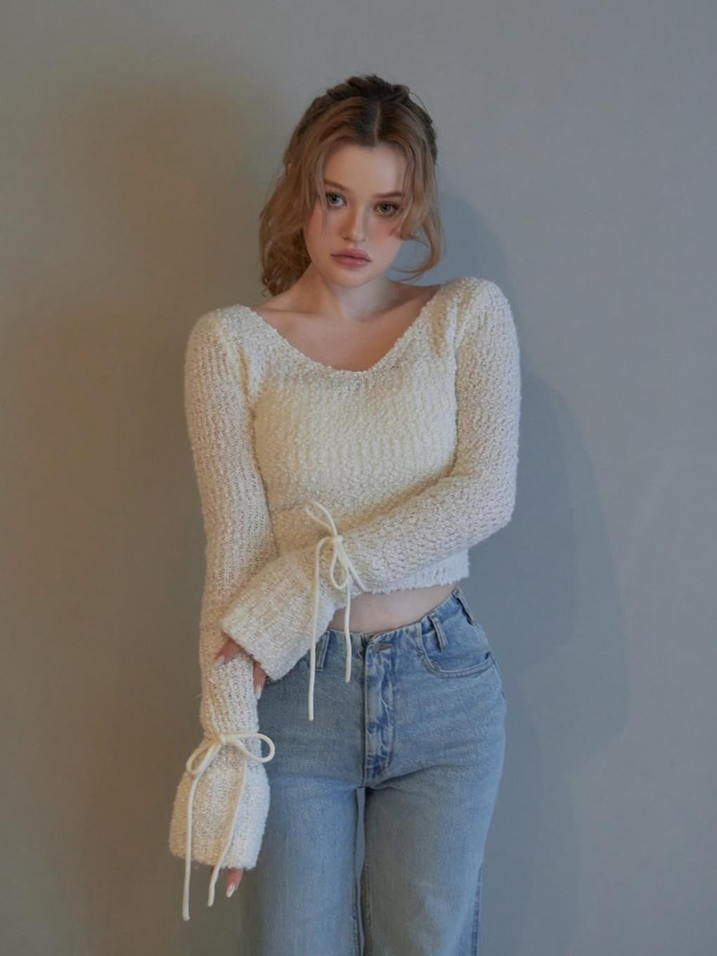 Lily ribbon tops