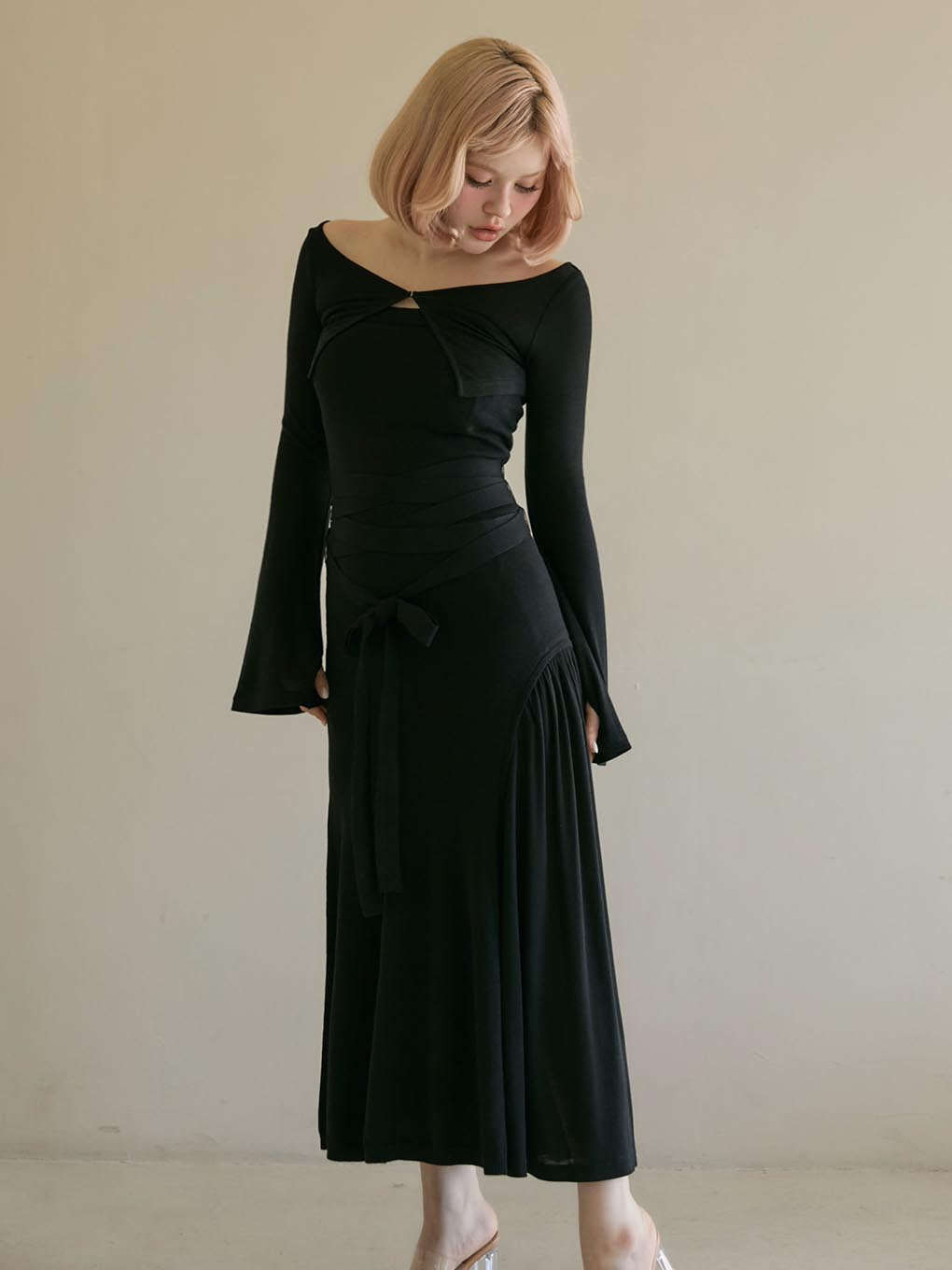 Maya knit set dress