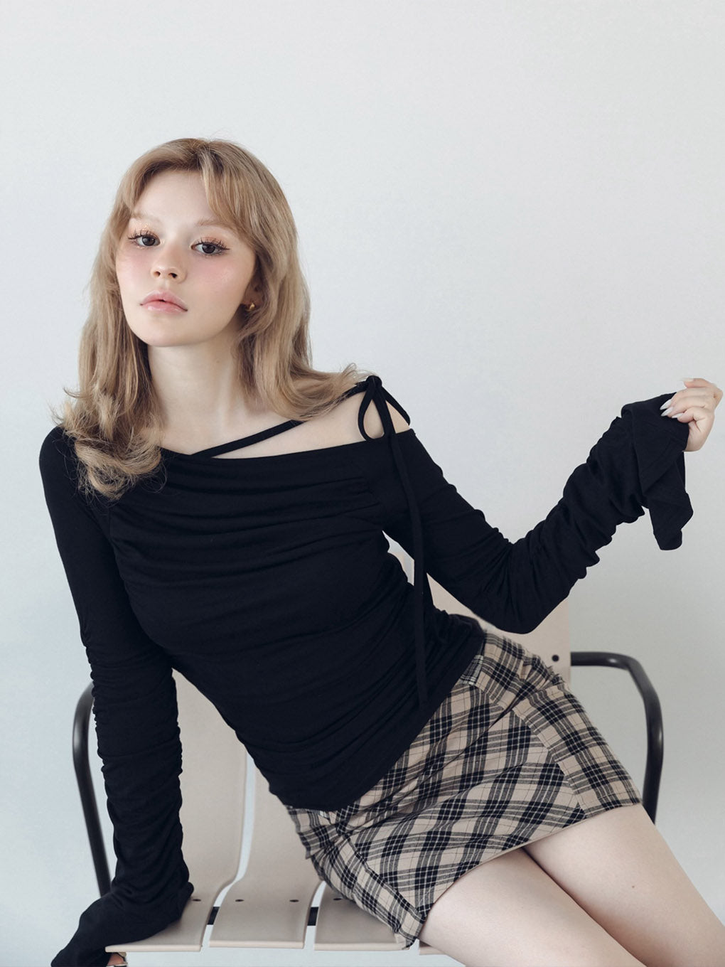 Vanessa ribbon tops