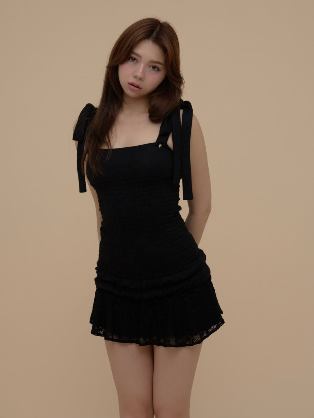 Ameria lace mini dress