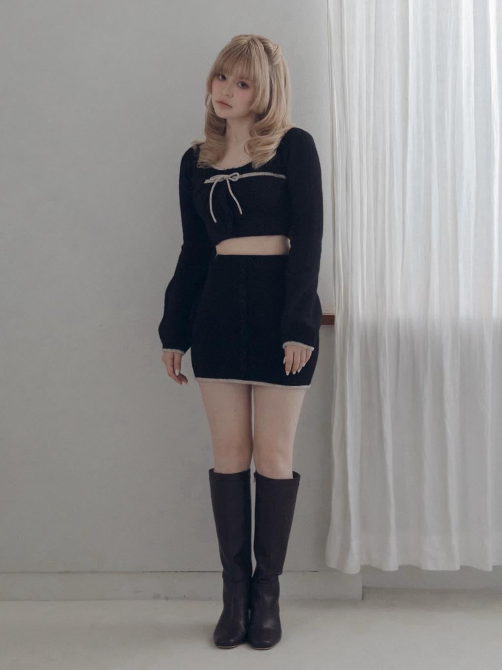 Abbie knit skirt