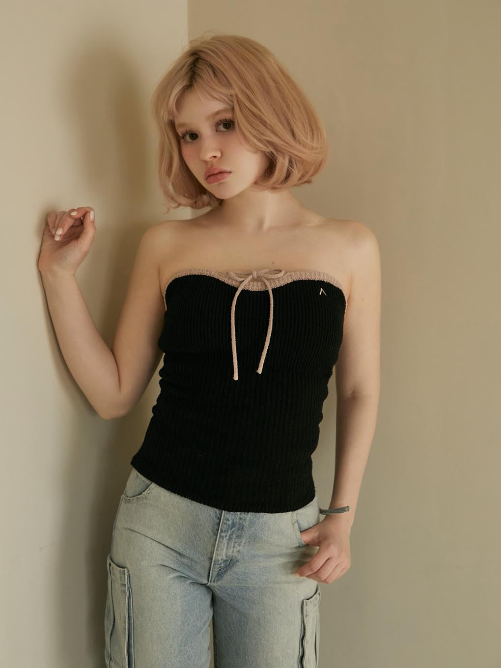 Tiana knit bare tops