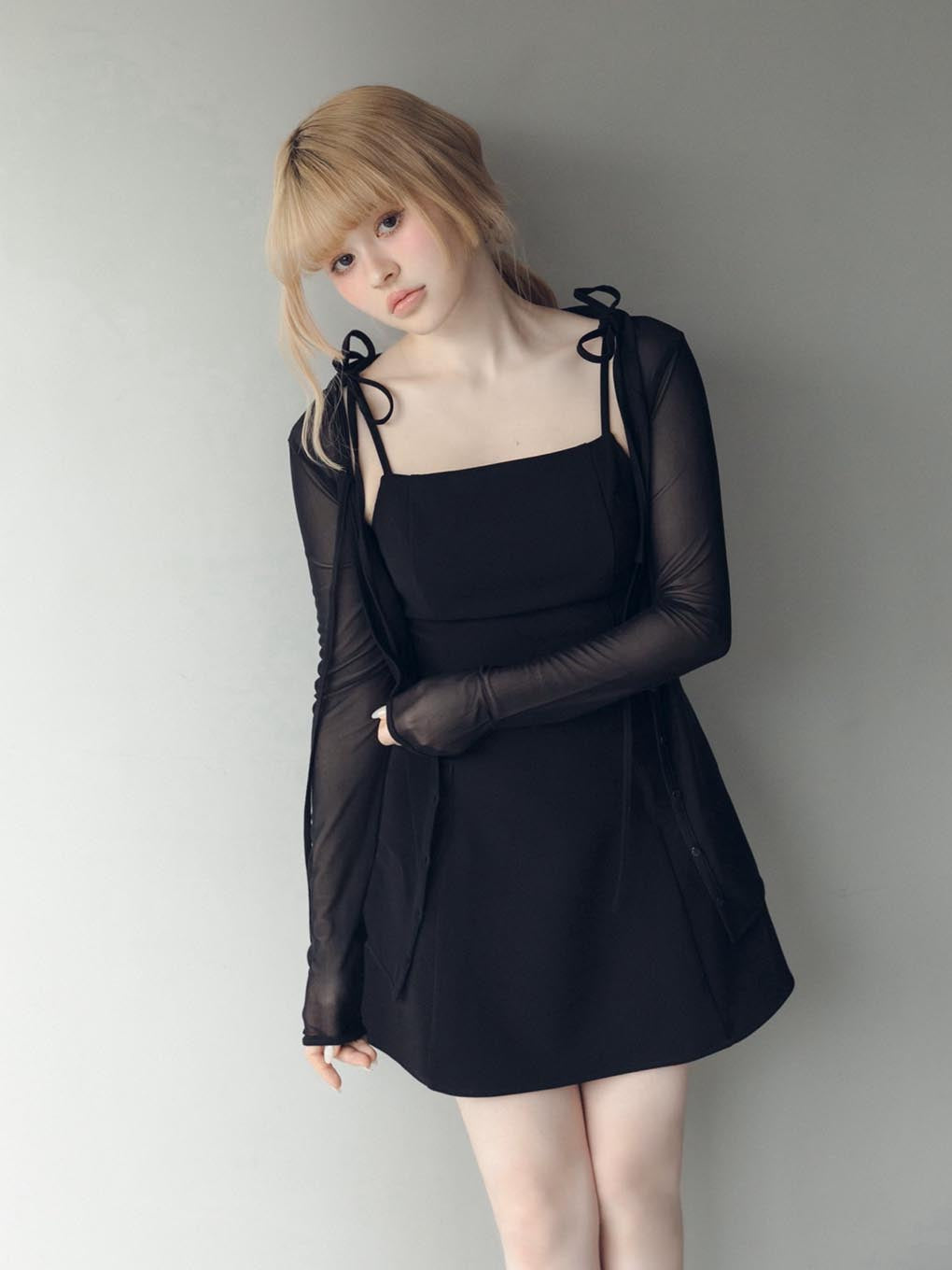 Carina seethrough cardigan