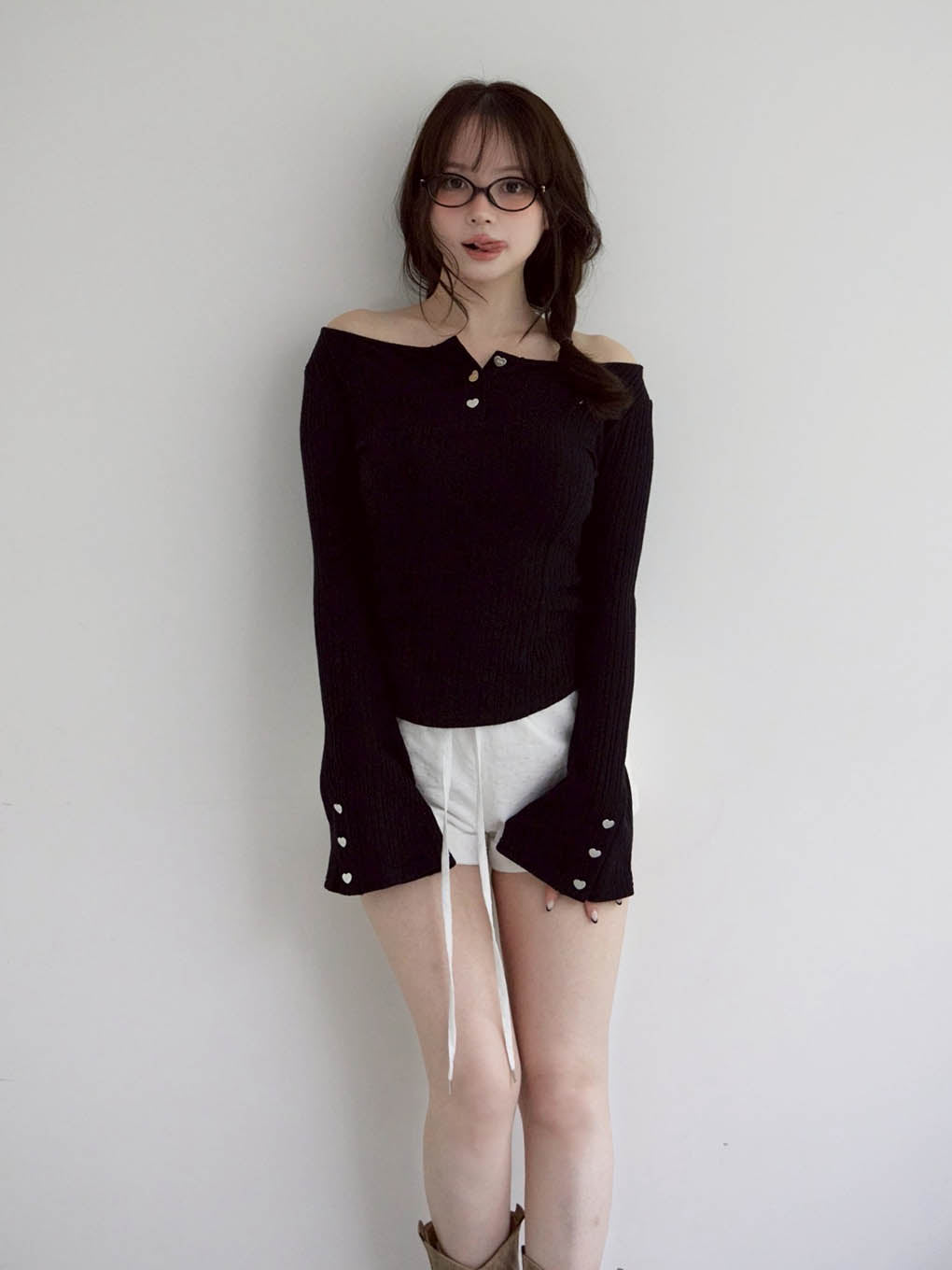 Candy cotton mini pants