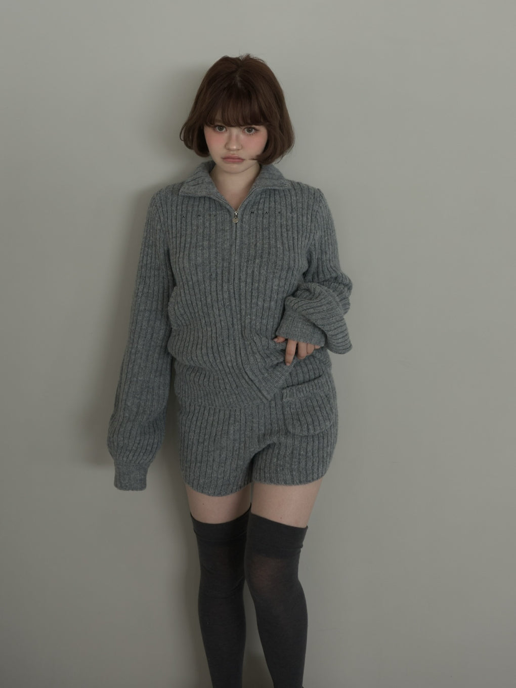 Mary logo knit set up