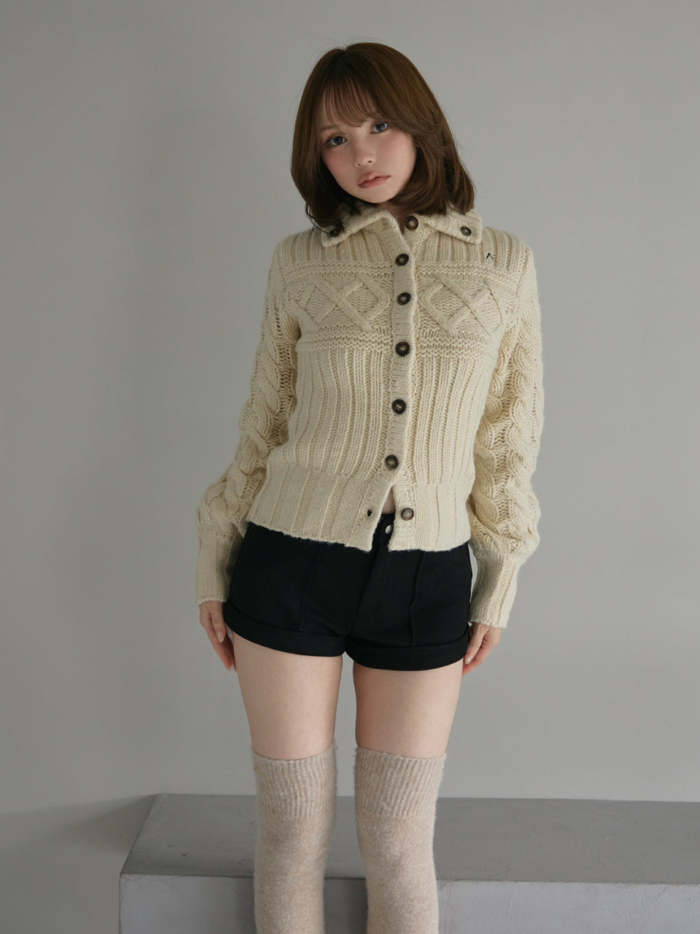 Selena cable knit set up