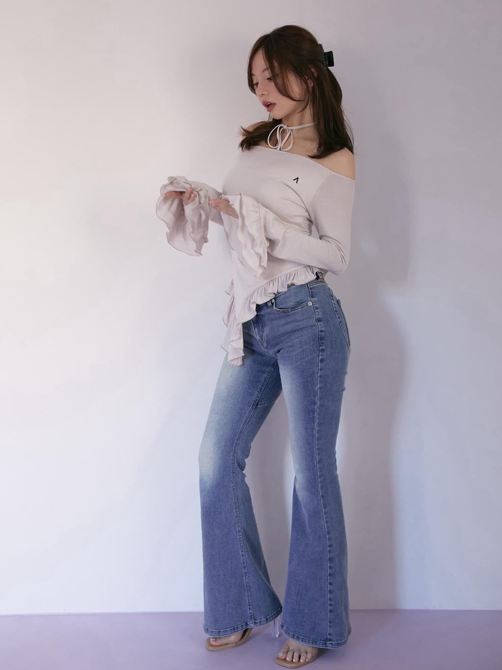 Lauren frill tops