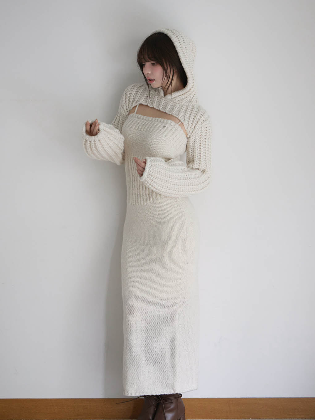 Leo hoodie set dress
