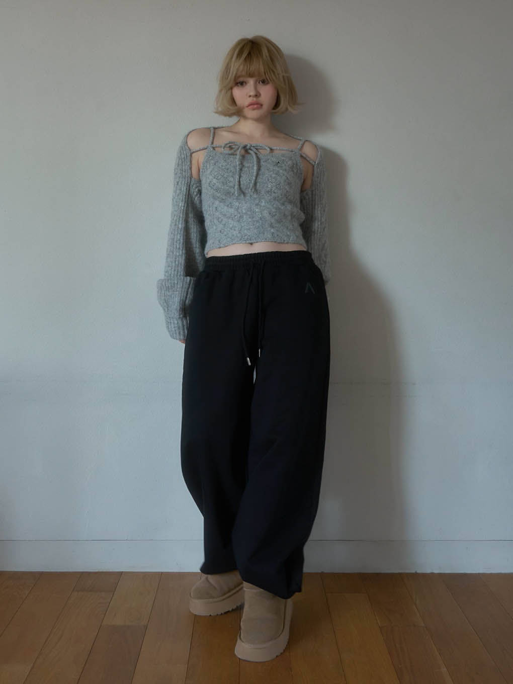 Heart hip sweat pants