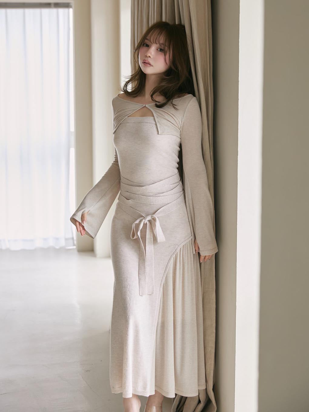 Maya knit set dress