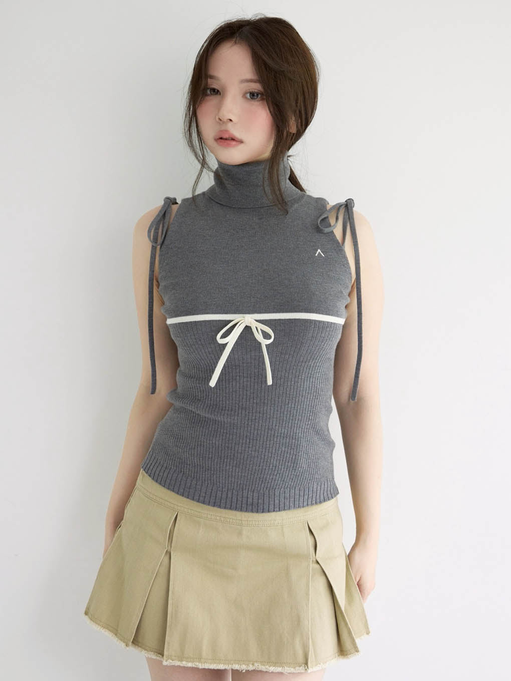 Adele ribbon tank