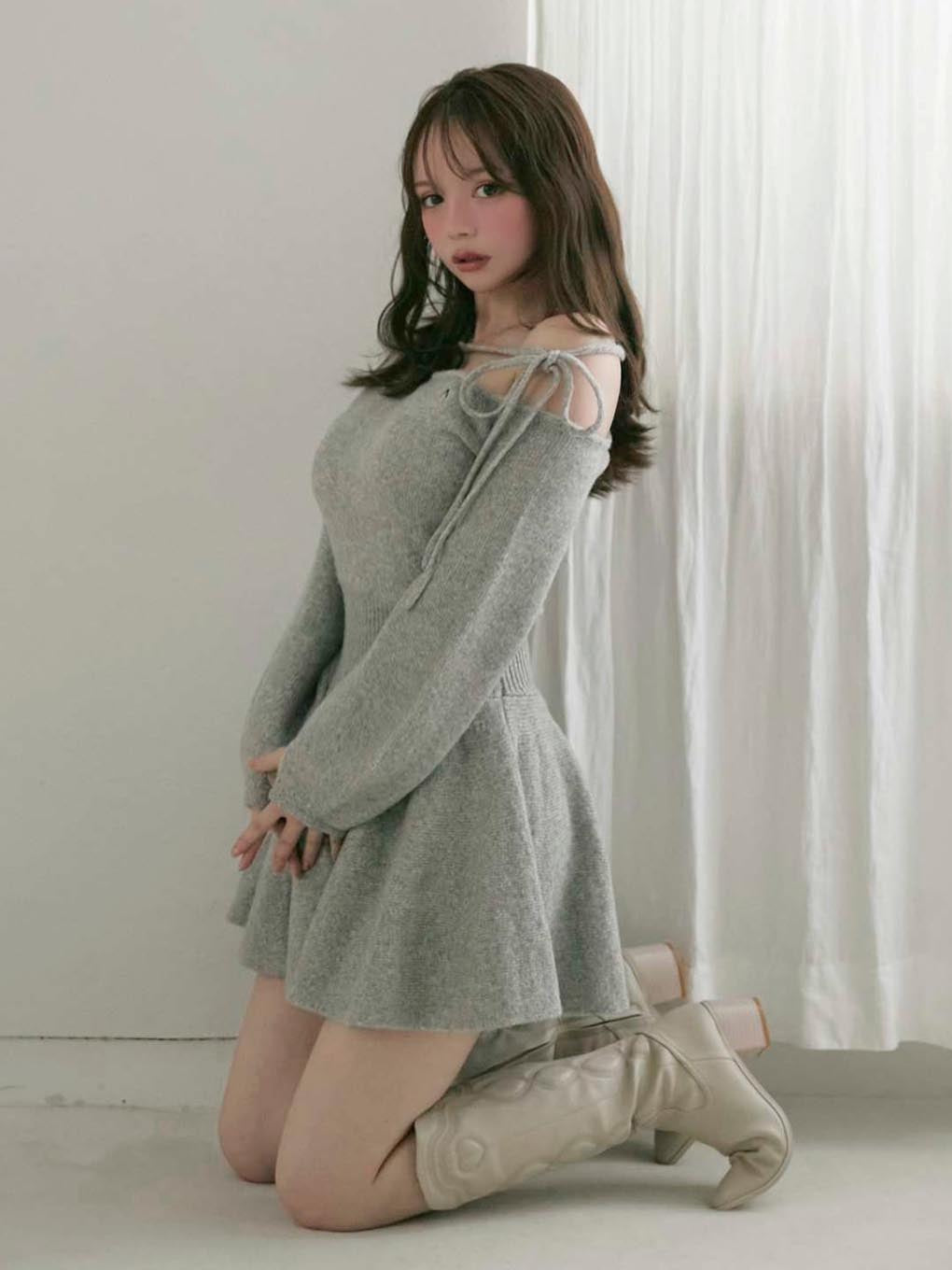 Rhoda flare mini dress
