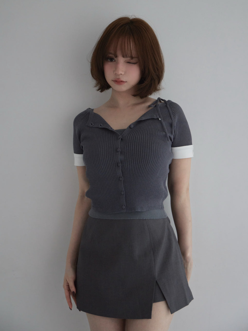 Lulu silky knit set up