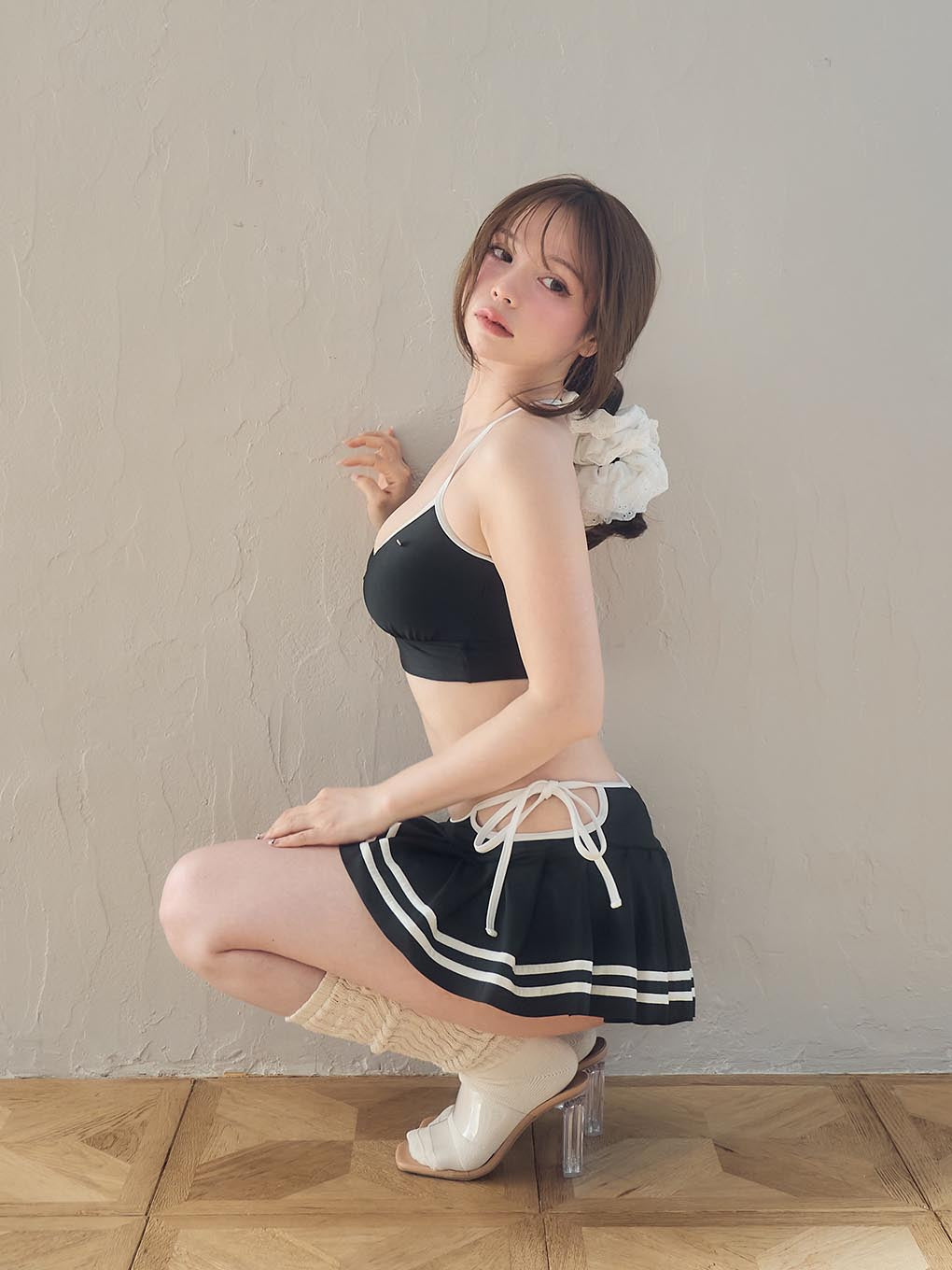 Coco pleats swimwear