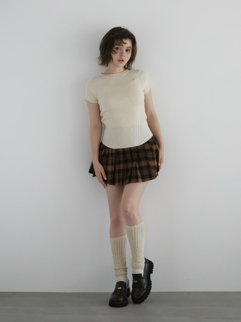 Anna pleats set up