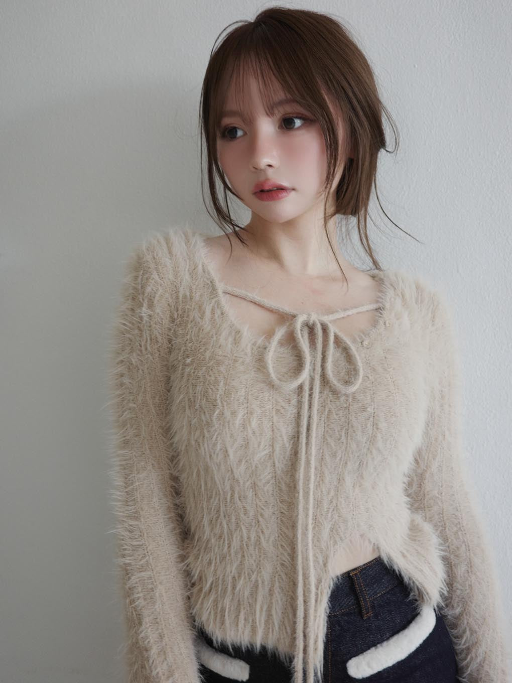 Abbie fur tops