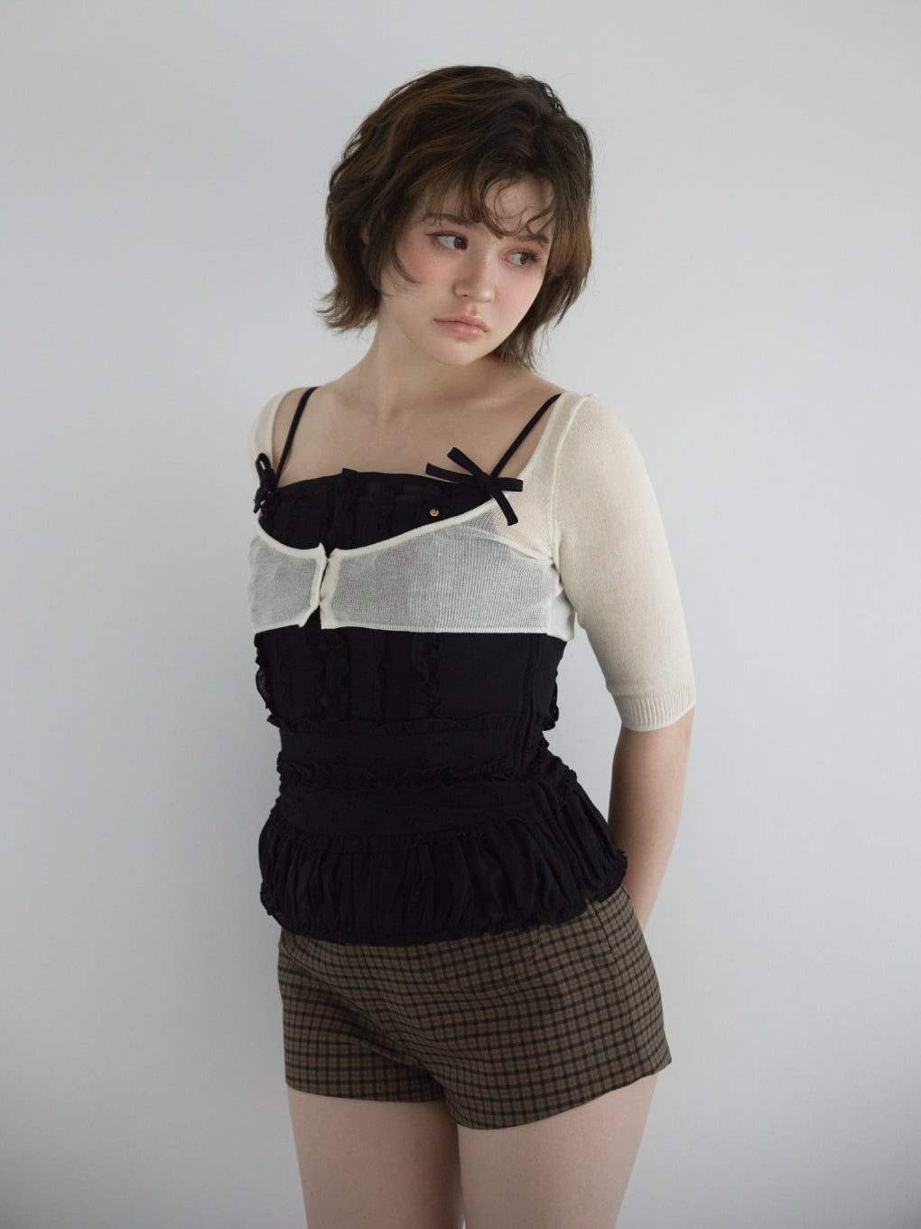 Milly frill set tops