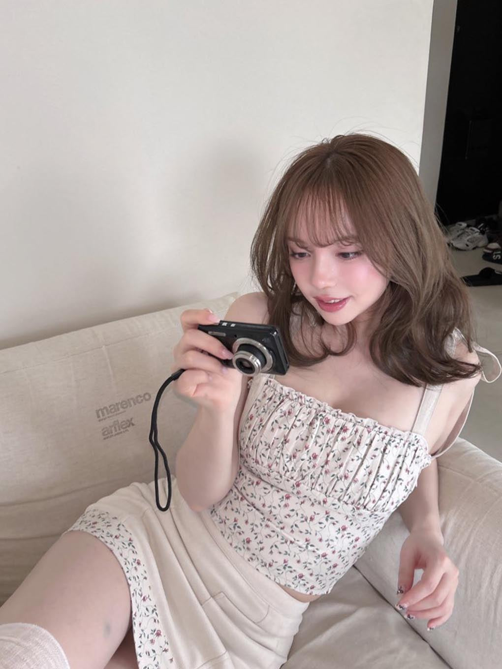 Charlotte ribbon set up