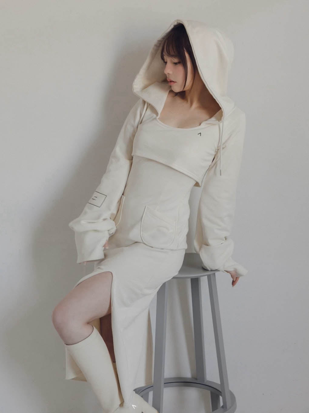 Nora slit dress