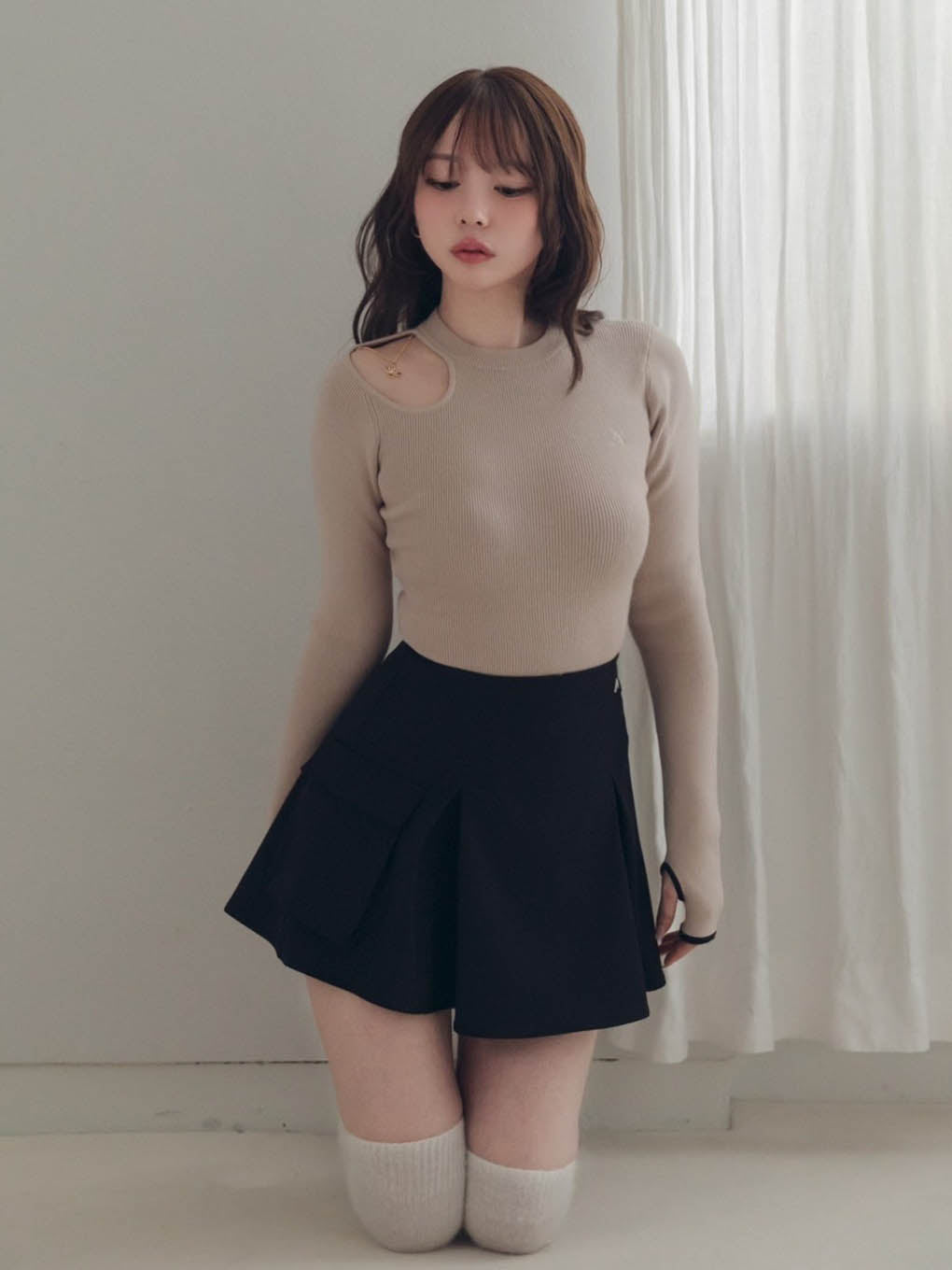 Navi knit tops