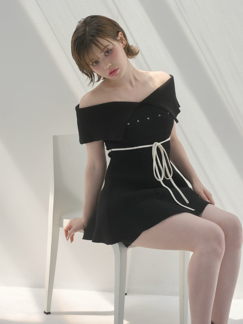 Ellie peplum knit set up